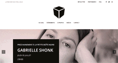 Desktop Screenshot of lapetiteboitenoire.com